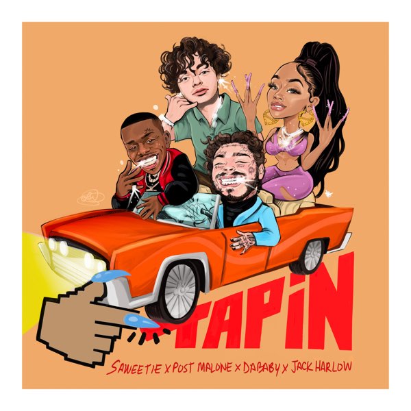 Saweetie Tap In Ft. Post Malone, Dababy, Jack Harlow