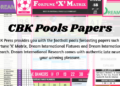 CBK Pools Papers